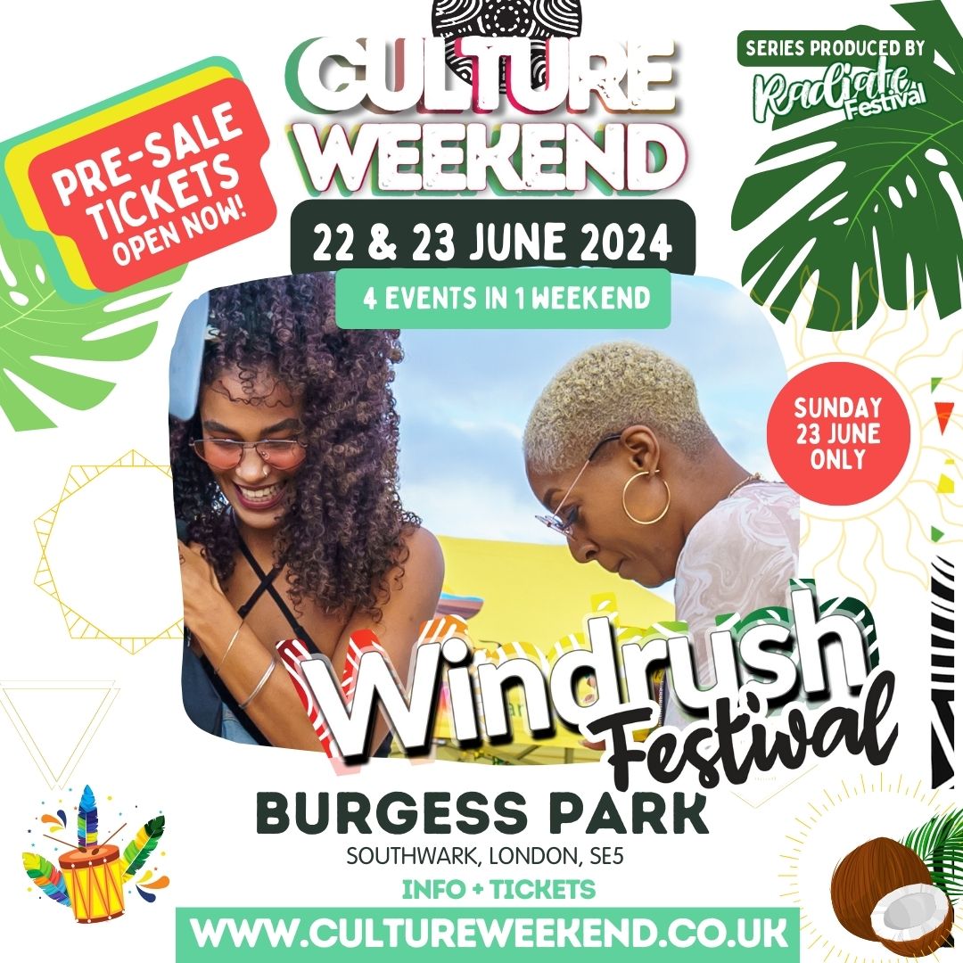 Windrush Festival London Flyer